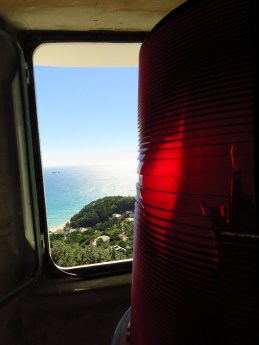 Inside the Cape Byron Lighthouse