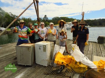 Clean up on the Brunswick River