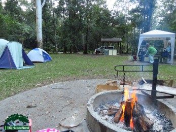Camping at Rummery Park